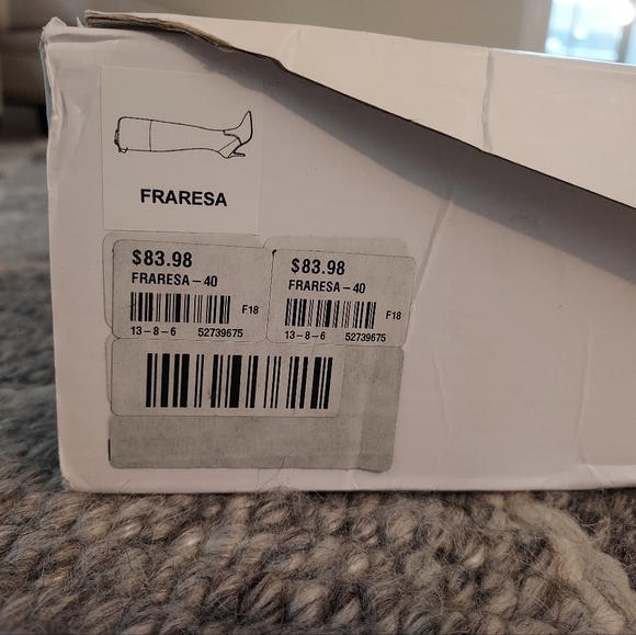 Aldo, Over the knee boot, maroon, size 6.5 - Picture 5 of 7